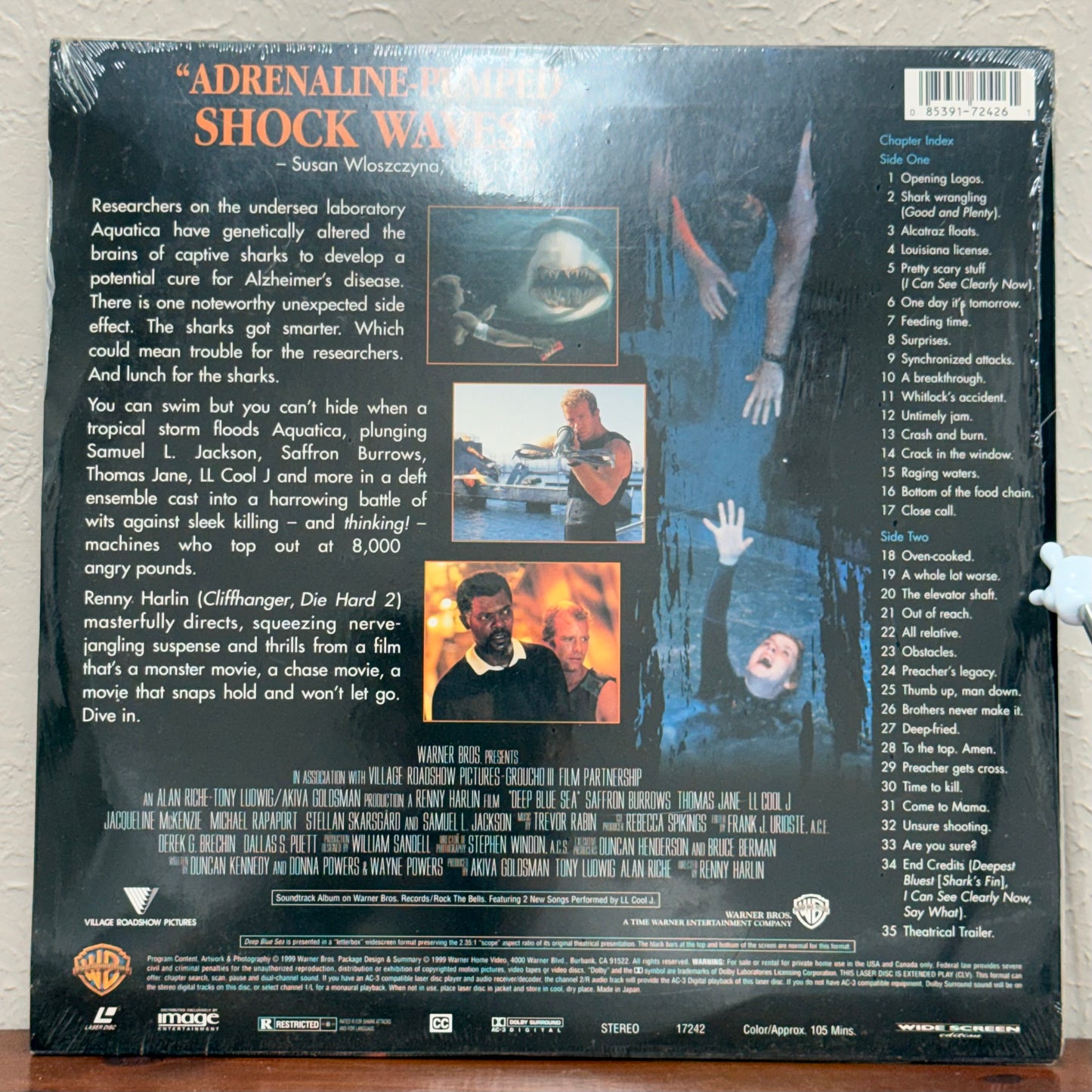 VTG/Sealed | Deep Blue Sea LaserDisc