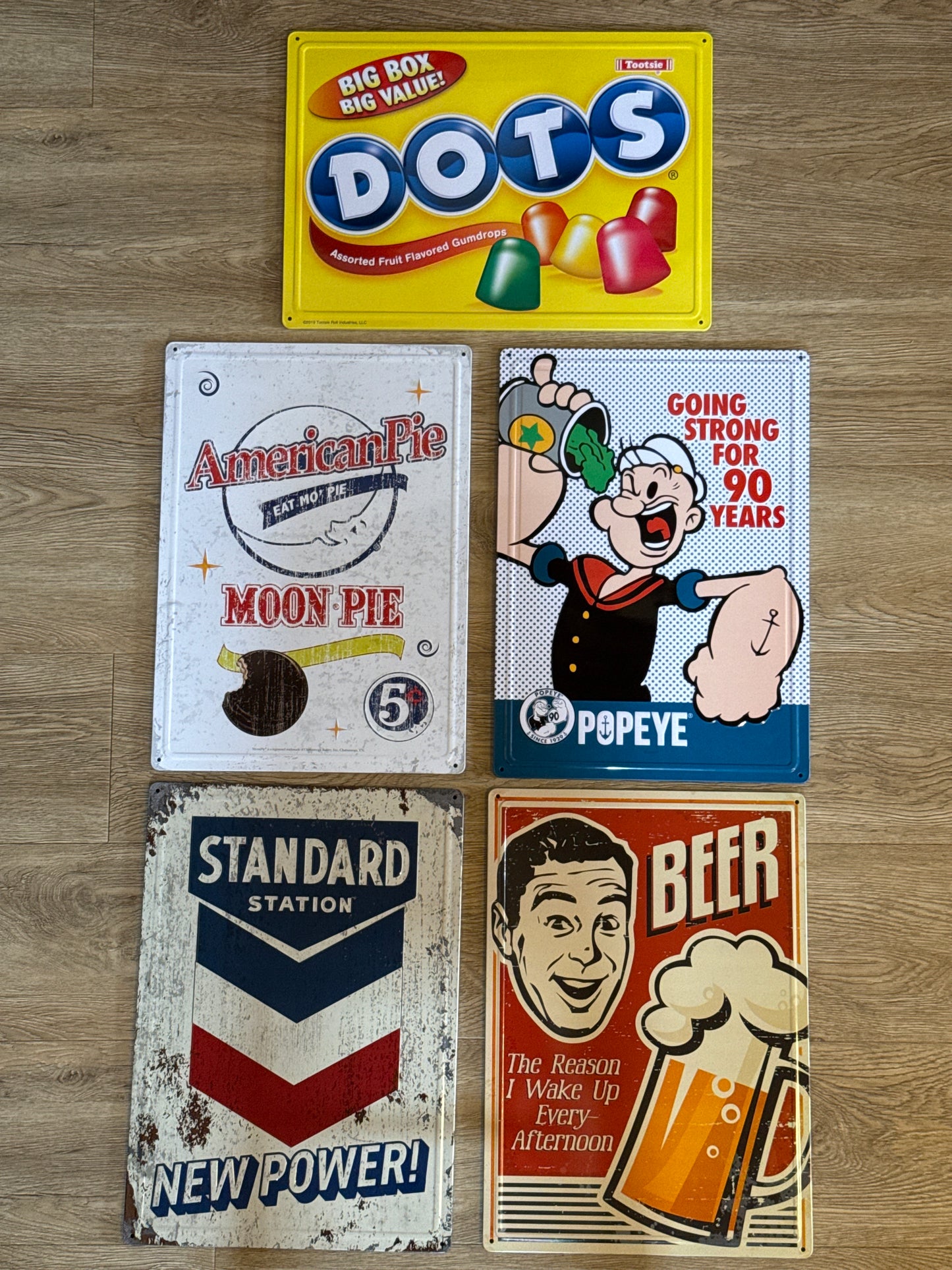 Nostalgic Tin Signs