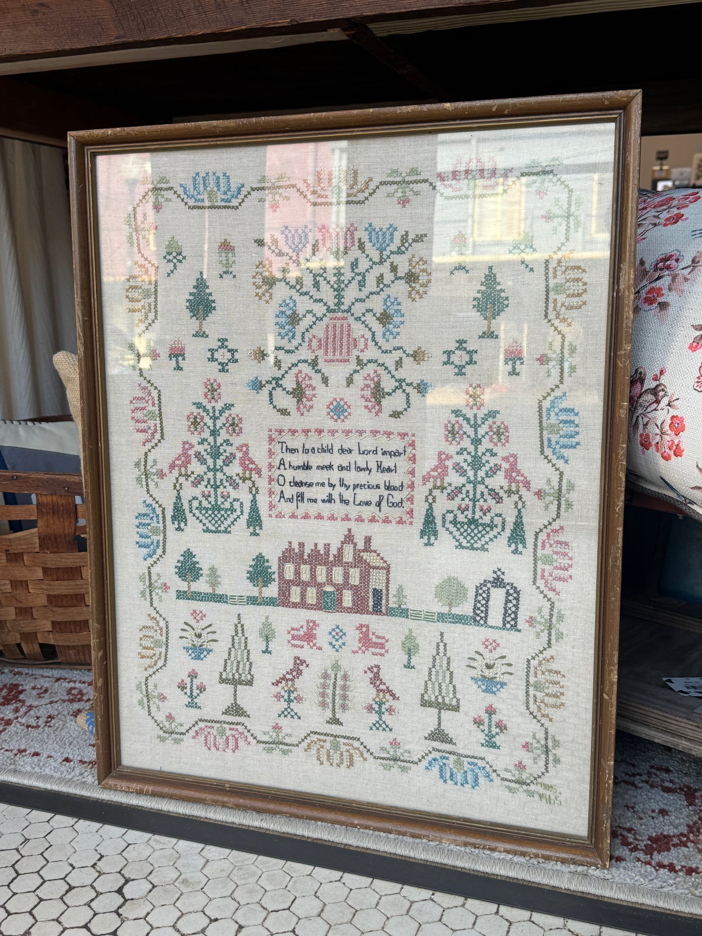 VTG Prayer Cross-Stitch