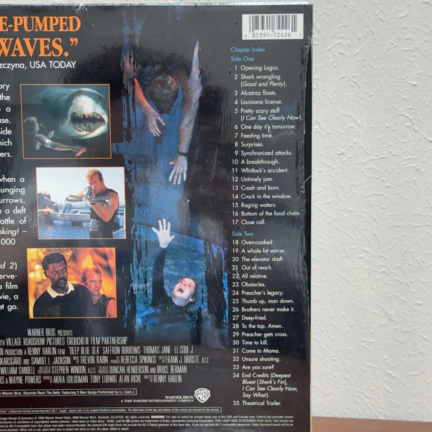 VTG/Sealed | Deep Blue Sea LaserDisc