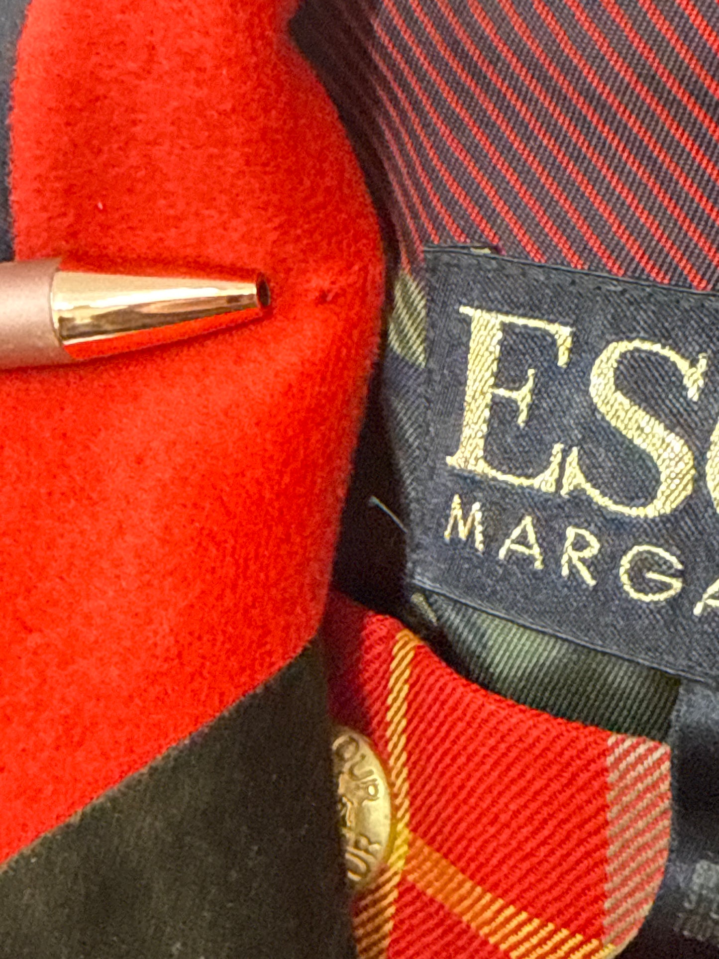 VTG ESCATA Margaretha Ley Plaid/Tartan Set