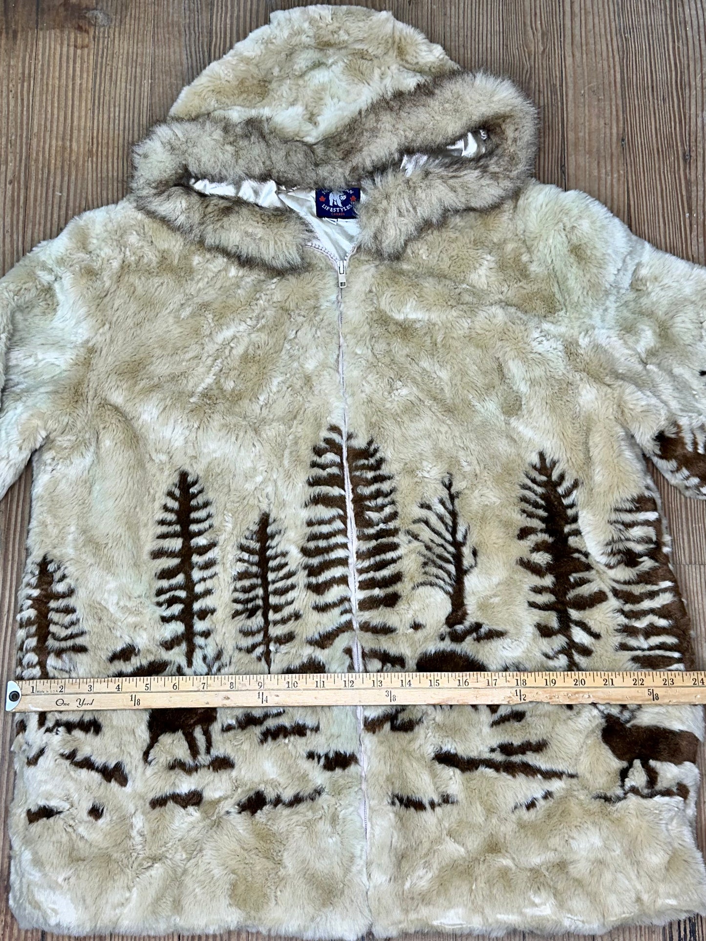 VTG | Faux Fur Moose Jacket