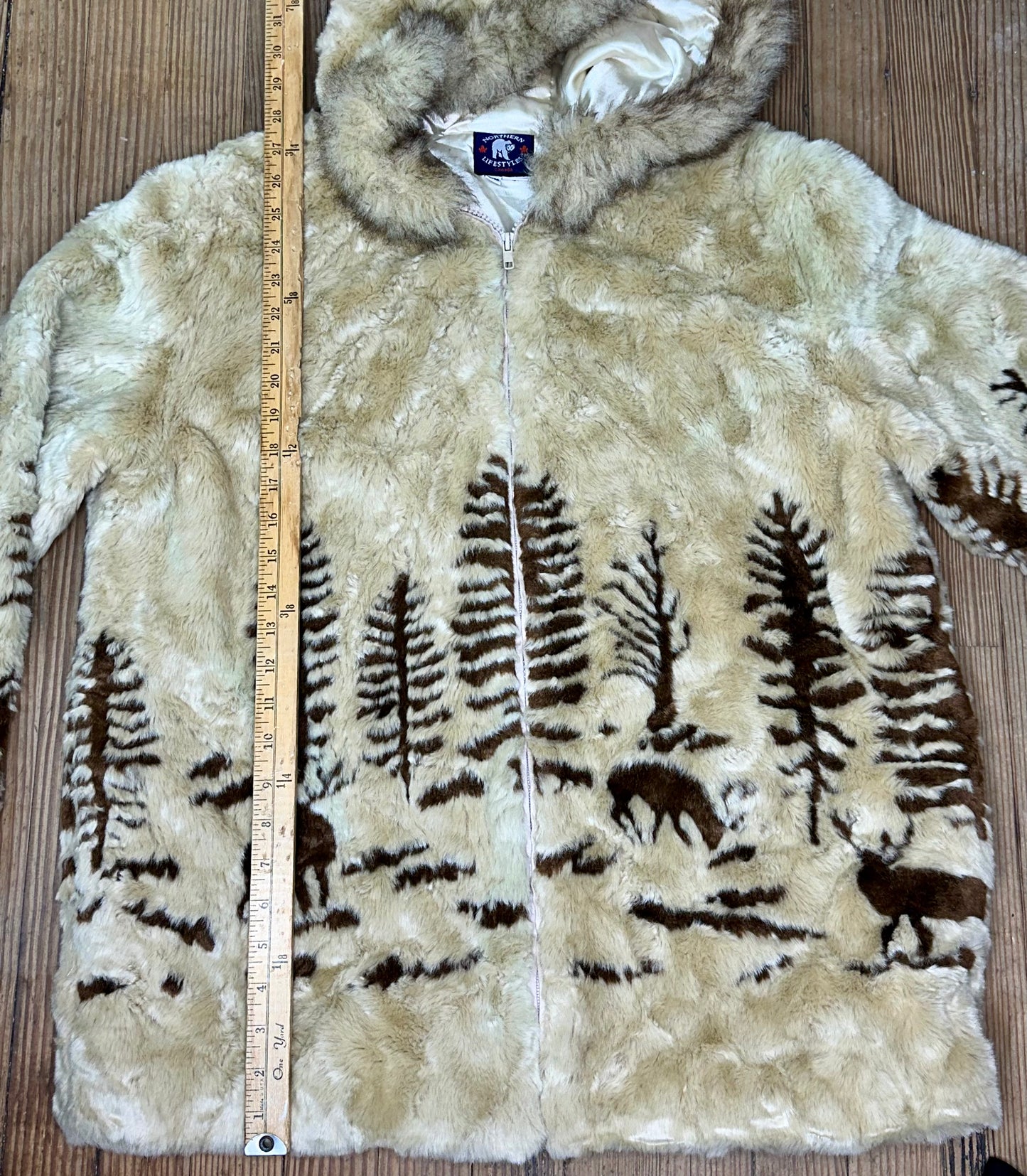 VTG | Faux Fur Moose Jacket