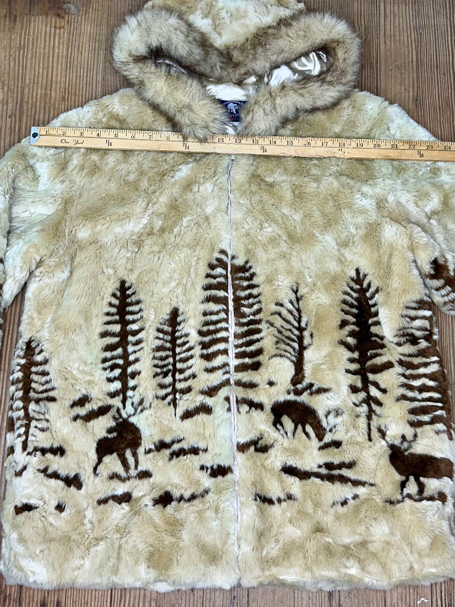VTG | Faux Fur Moose Jacket