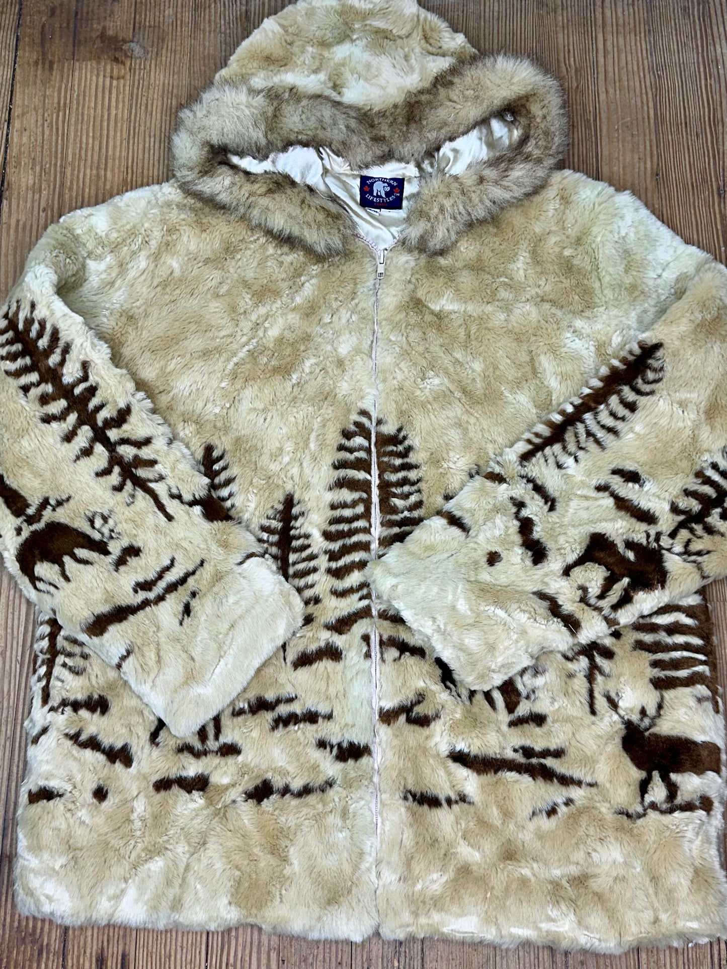 VTG | Faux Fur Moose Jacket