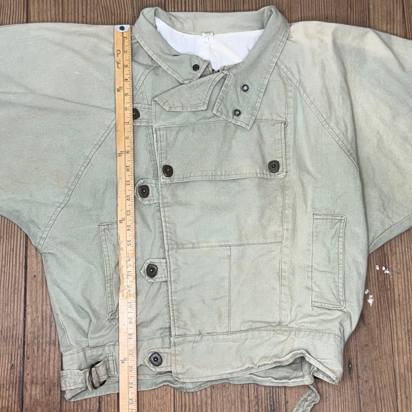 Vintage 1960s Swedish Motorcycle Jacket Size 2