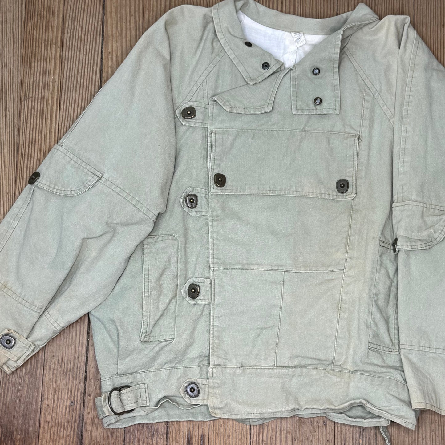 Vintage 1960s Swedish Motorcycle Jacket Size 2