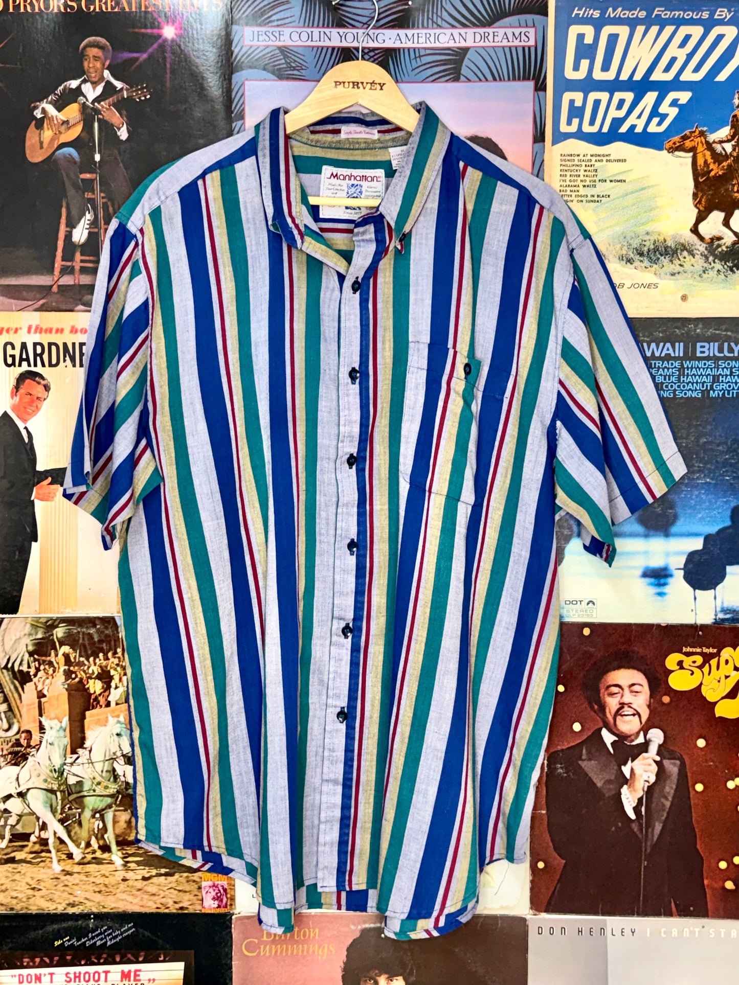 VTG | Short Sleeve Manhattan Button up