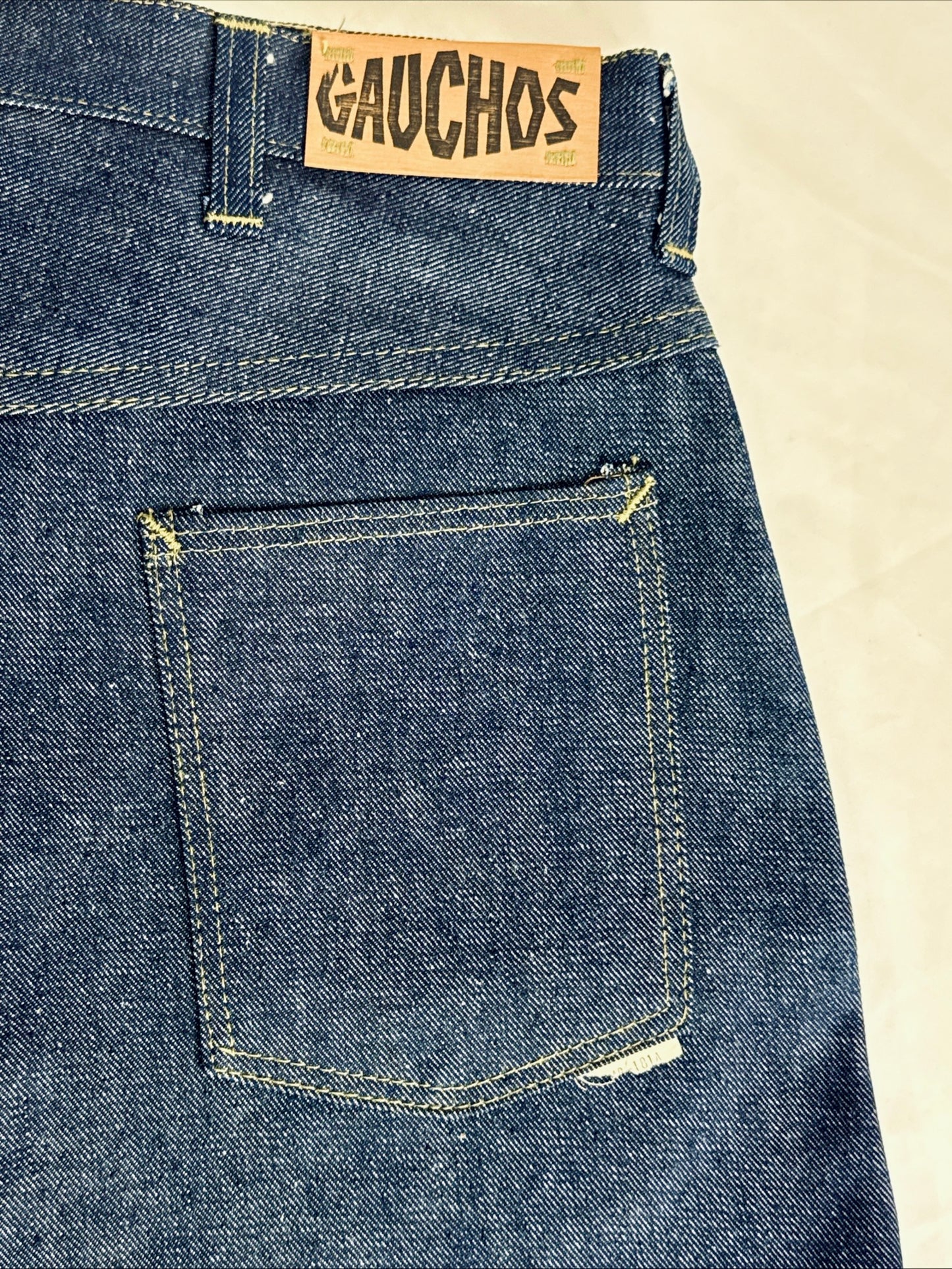 RARE 70s Gauchos Men’s Chainstitch Western Denim